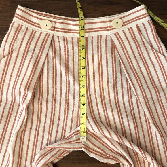 NWT Zara Striped Palazzo Trousers - Picture 5 of 8